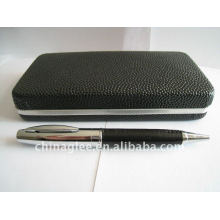high grade leather pen set